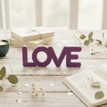 LOVE Schriftzug Aufsteller – Moderne Deko für Hochzeit, Schlafzimmer & Wohnzimmer