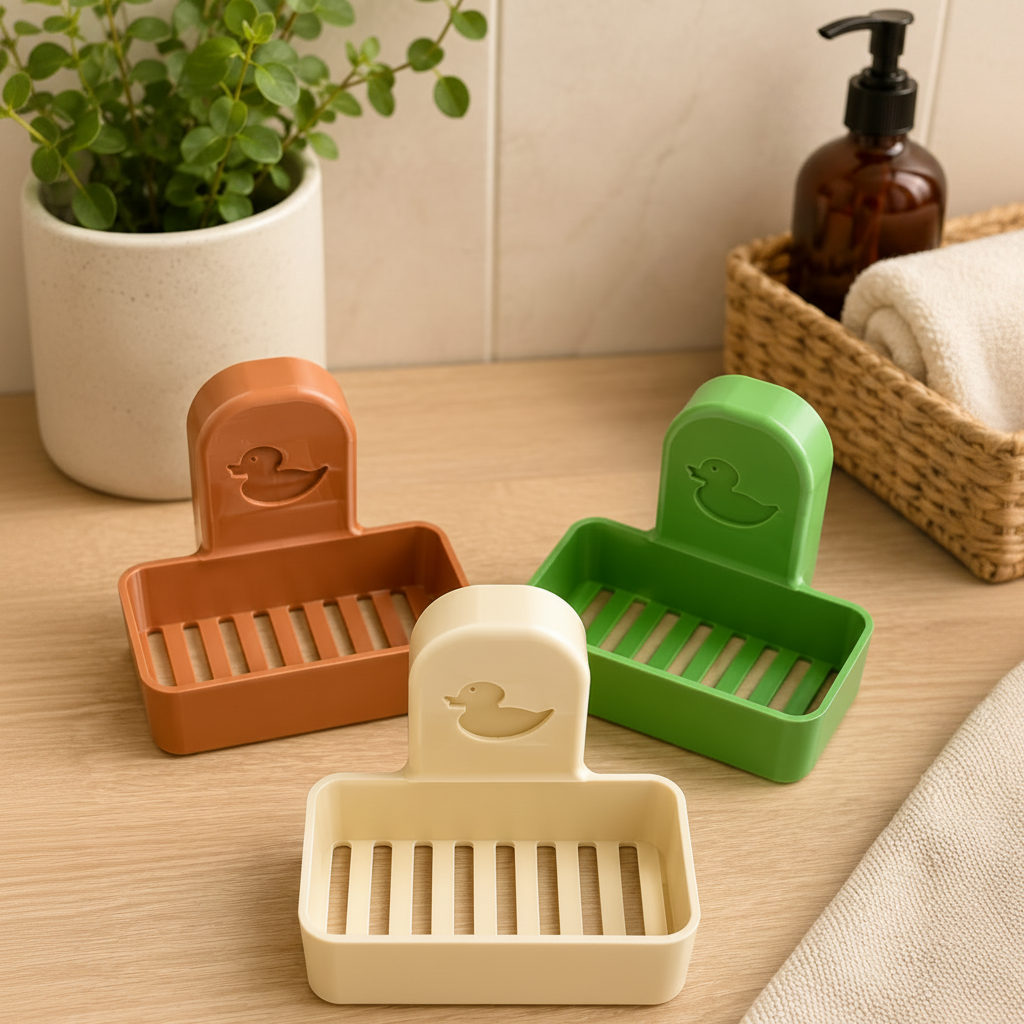 Duschablage mit Saugnapf – Ohne Bohren, Flexibel & Wiederverwendbar