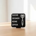 Dart Aufsteller Suche Gegner keine Opfer - Lustiges Geschenk fur Dartspieler und Manner
