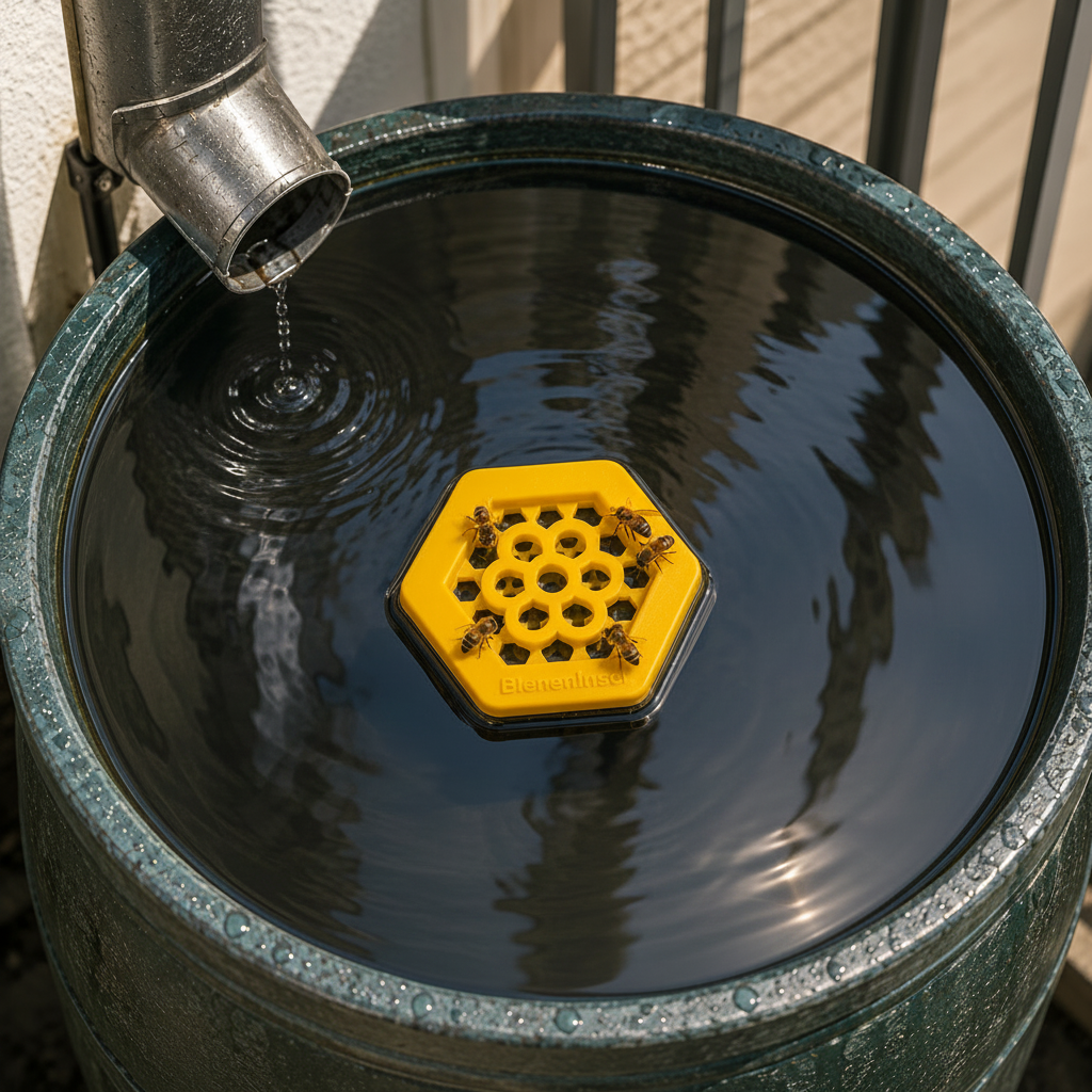 Bienentränke – Schwimmende Rettungsinsel für Bienen & Insekten