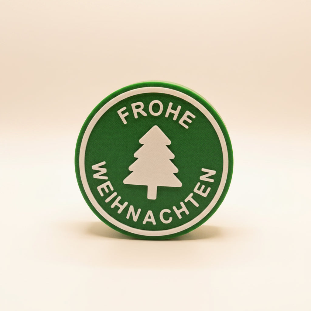 Weihnachts-Geschenkbox „Frohe Weihnachten“ – Personalisierbare Geschenkverpackung für Geld, Schmuck & Gutscheine