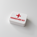 Hangover Kit Box – Kater-Notfallbox als Gastgeschenk für Hochzeit, JGA & Geburtstag