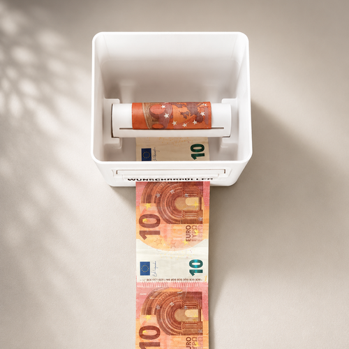 Gelddruckmaschine | Originelles Geschenk | Geld kreativ verschenken