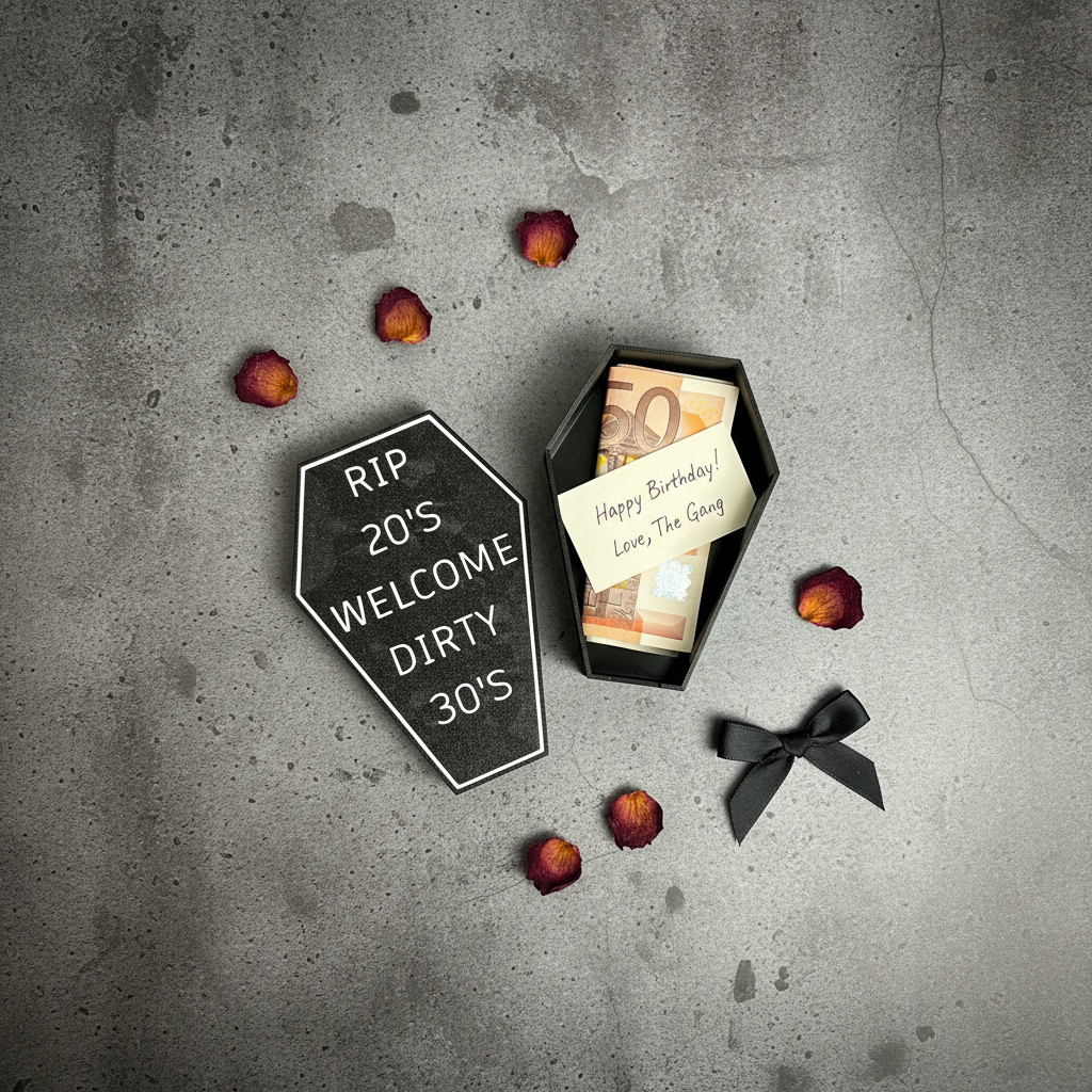 RIP 20's – Welcome Dirty 30's | Geschenkbox zum 30. Geburtstag